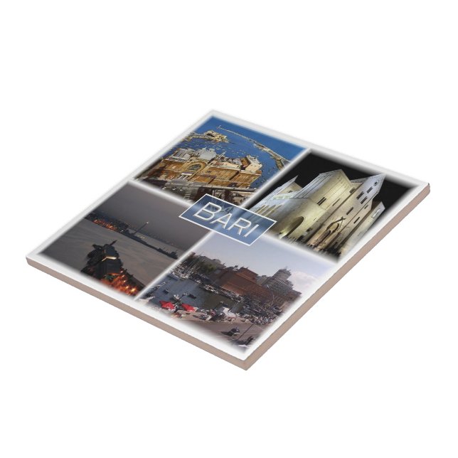 PGL023 BARI, Apulien, Italien, Europa Kakelplatta (Sidan)