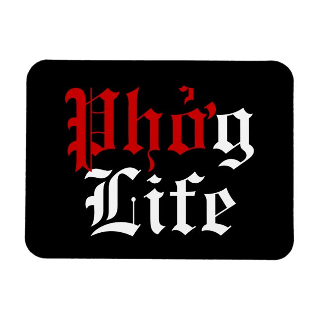 Phở g Life Magnet (Horisontell)