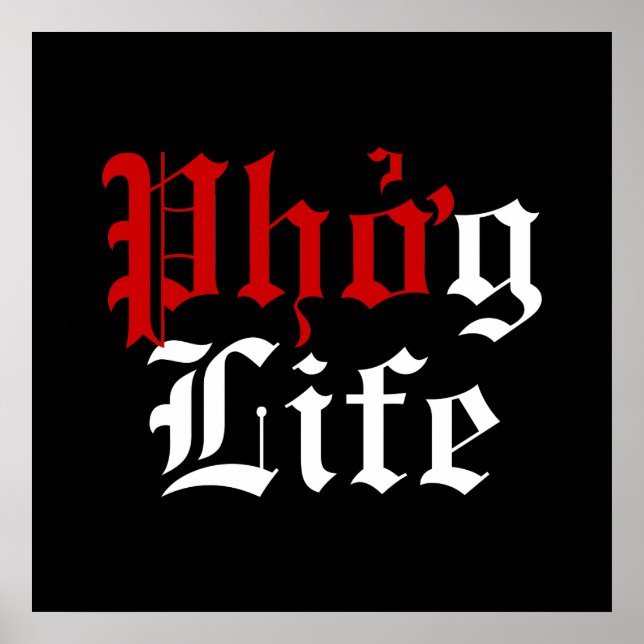 Phở g Life Poster (Framsidan)
