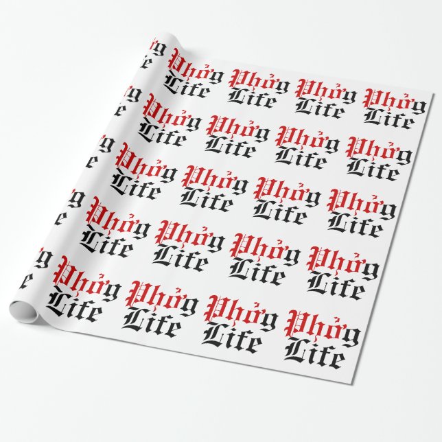 Phở g Life Presentpapper (Utrullad)