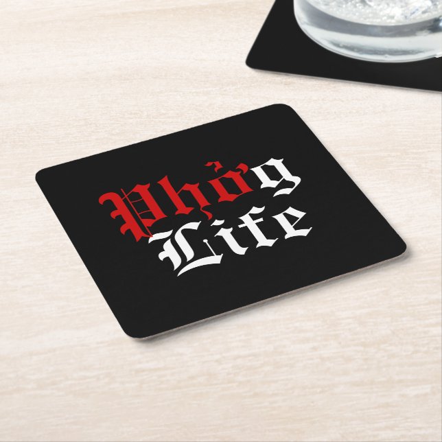 Phở g Life Underlägg Papper Kvadrat (Vinklad)