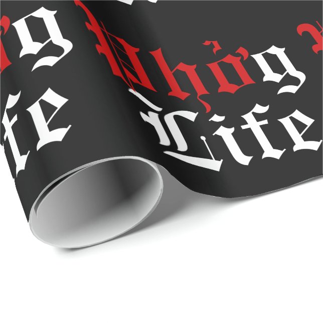 Phởg Livet Presentpapper (Rullad Hörn)