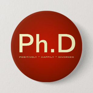 Ph.D (som skilja sig från positivt lyckligt) Knapp