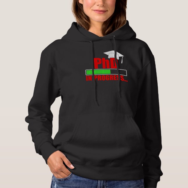Ph D Student Dissertation US Flagga Doctorate Grad T Shirt (Framsida)