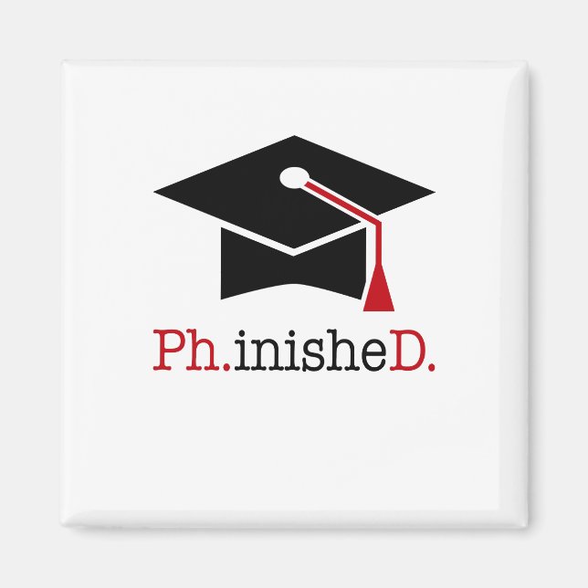 ph.inishe.d magnet (Framsidan)