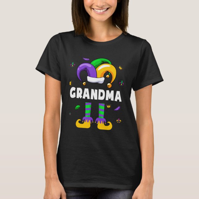 Ph Jester Hat Mardi Gras Family Matching Costume G T Shirt (Framsida)