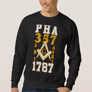 Pha 357 Mason 1987 2b1ask1 Compass Square Pappor Lång Ärmad Tröja