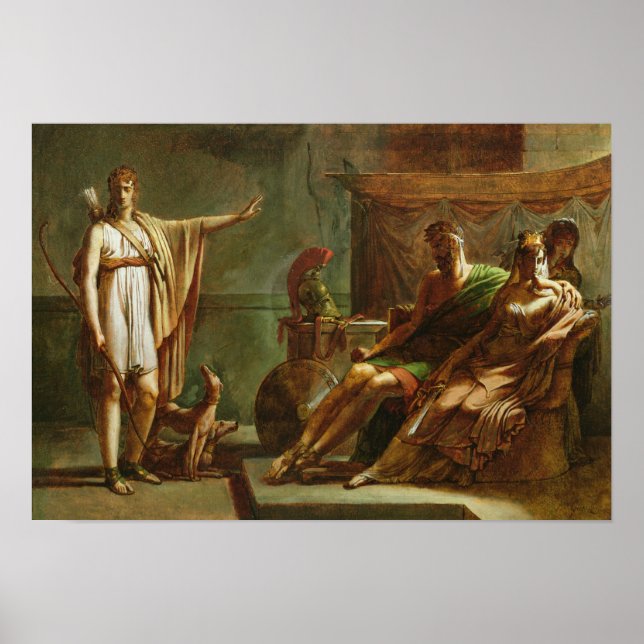 Phaedra och Hippolytus, 1802 Poster (Framsidan)