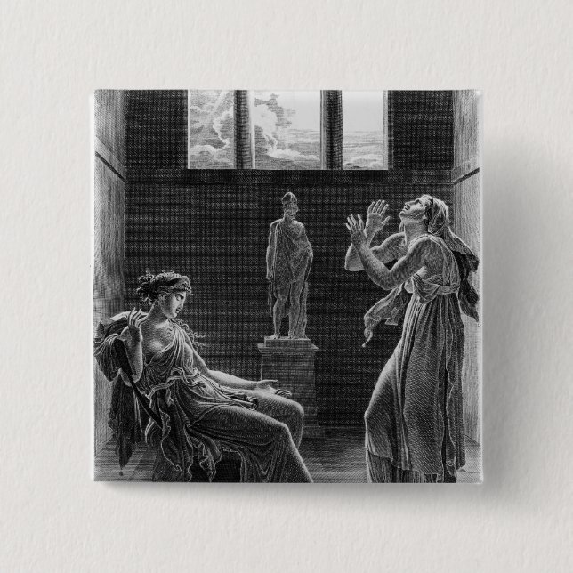 Phaedra och Oenone, illustration från agerar I Knapp (Framsida)