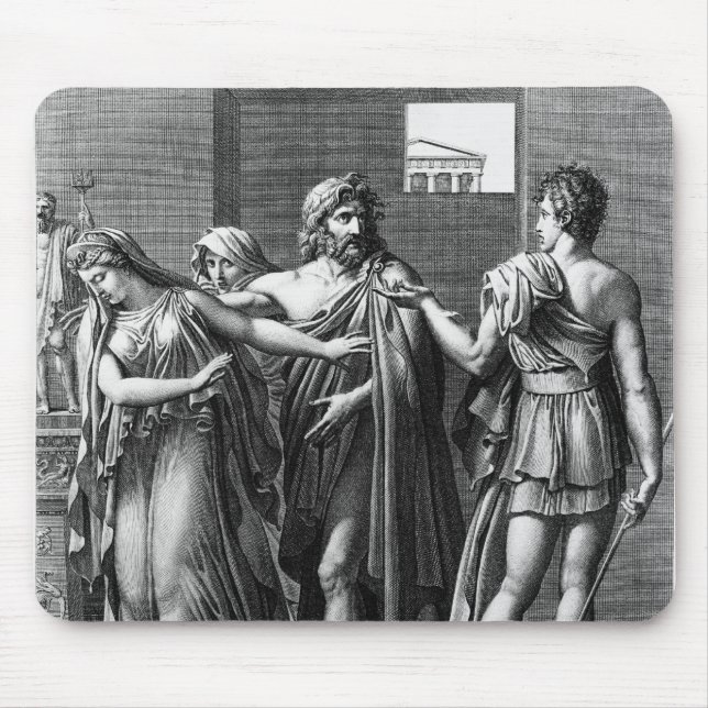 Phaedra, Theseus och Hippolytus Musmatta (Framsidan)