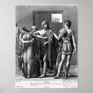 Phaedra, Theseus och Hippolytus Poster