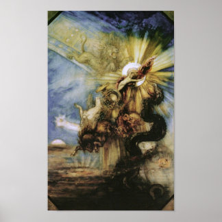 Phaeton, Gustave Moreau Poster