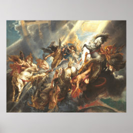 Phaetons fall - Peter Paul Rubens Fine Art Poster