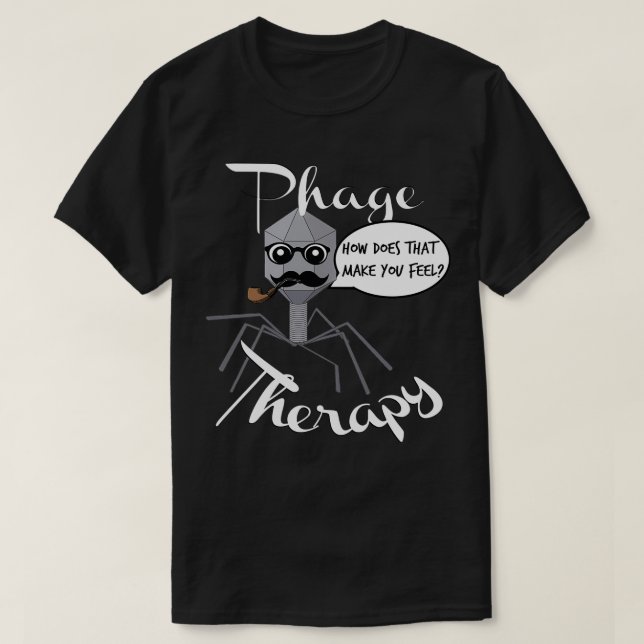 Phage Therapy T Shirt (Design framsida)