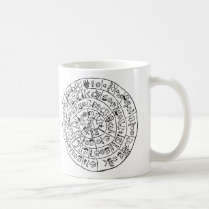 Phaistos disk kaffemugg