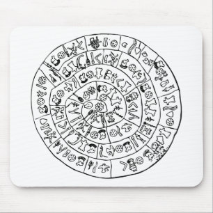 Phaistos disk musmatta