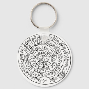 Phaistos disk nyckelring
