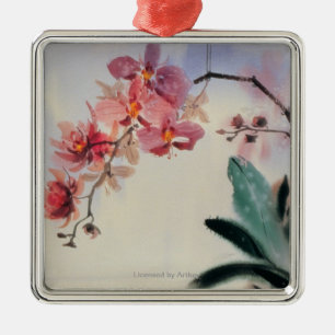 Phalaenopsis Julgransprydnad Metall