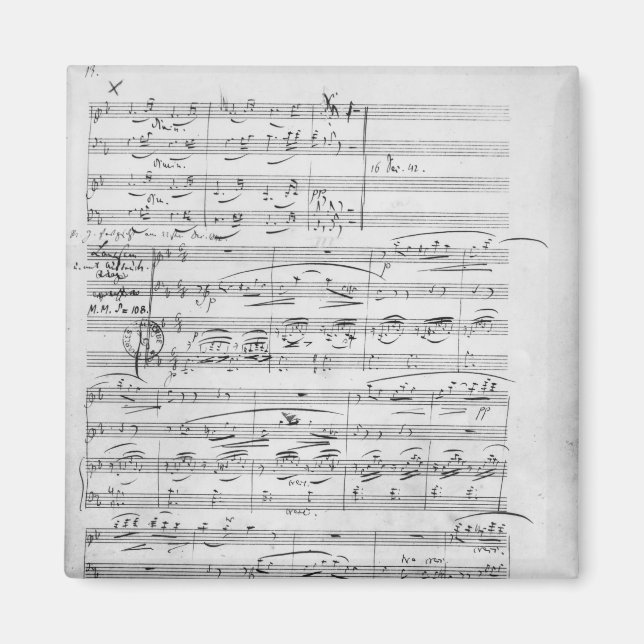 Phantasiestucke, Opus, för piano Magnet (Framsidan)