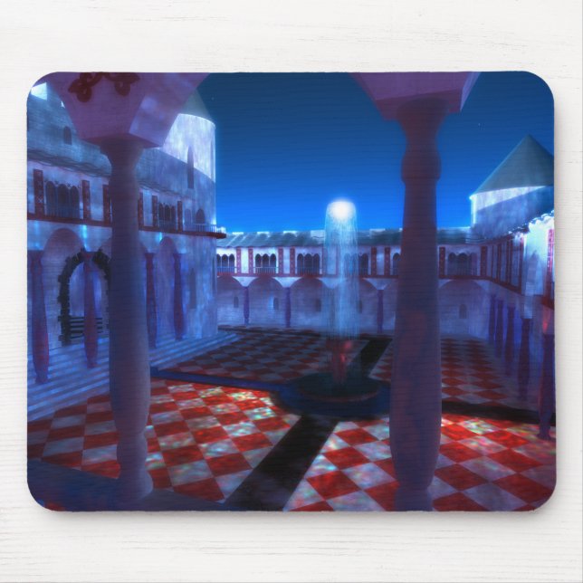 Phantastes: Courtyard the Palace Mousepad Musmatta (Framsidan)