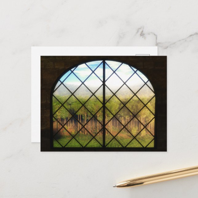 Phantastes: gränserna för Sagoland vykort (Fram/Back In Situ)