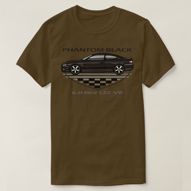 Phantom Black T Shirt (Design framsida)