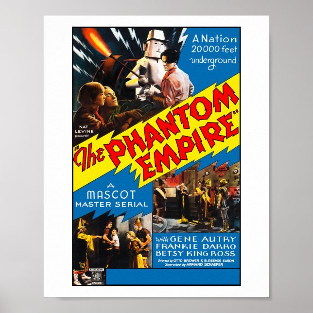 Phantom Empire (1935) Poster (Framsidan)