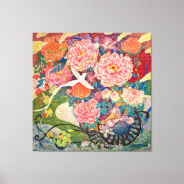 "Phantom Flower Carriage" (Maboroshi Hanaguruma)  Canvastryck