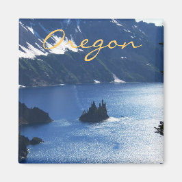 Phantom Frakt Crater Sjö Oregon Magnet