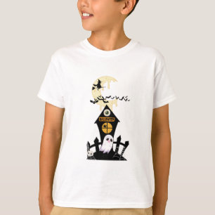Phantom med Vampire Fangs och Flies Witch T Shirt