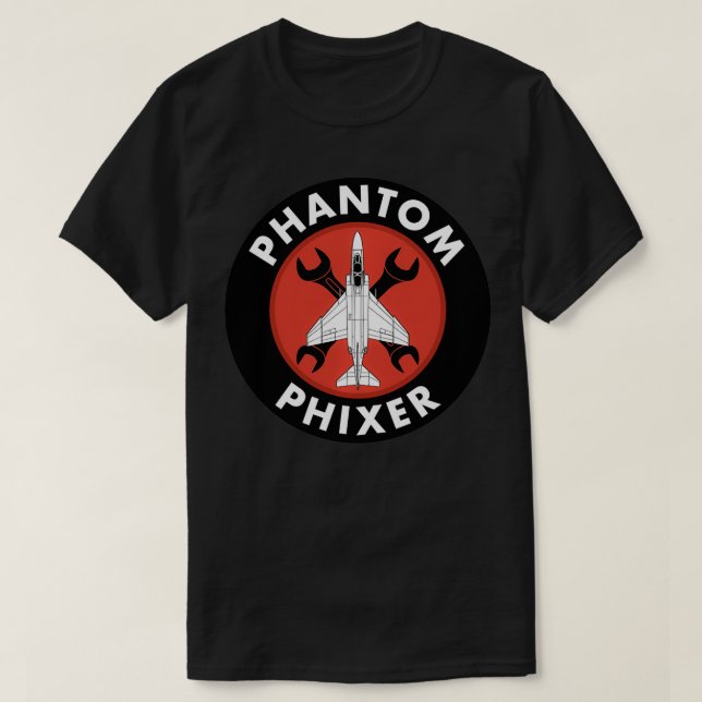 Phantom Phixer F4 Phantom T Shirt (Design framsida)