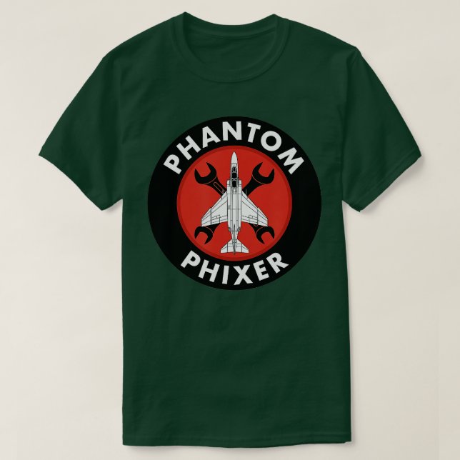 Phantom Phixer F4 Phantom T Shirt (Design framsida)