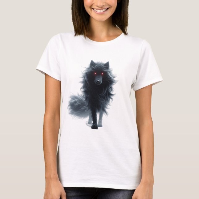"Phantom-Vargen - Skuggstalken" T Shirt (Framsida)