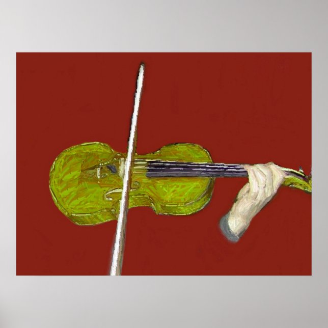 PHANTOM VIOLINIST POSTER (Framsidan)