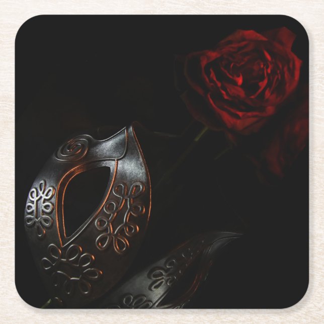 Phantoms döende ro underlägg papper kvadrat (Framsidan)