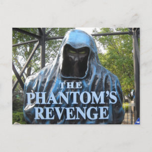Phantoms Revenge Roller Underlägg inträde Vykort