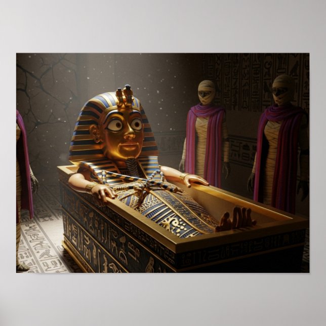 Pharaåos Grav Poster (Framsidan)
