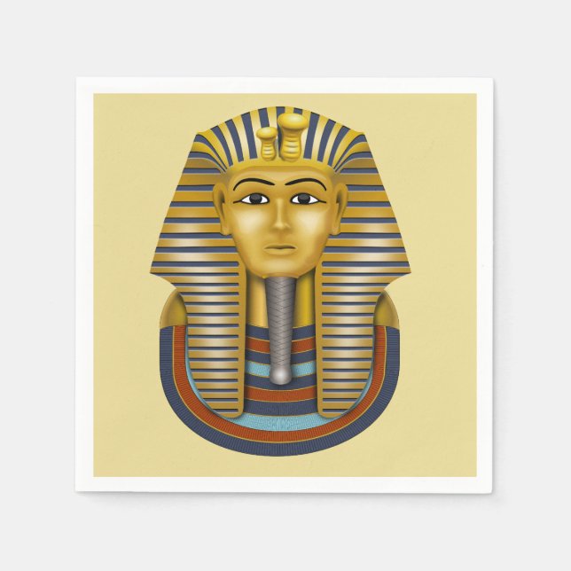 Pharaoh Bust Pappersservett (Framsidan)
