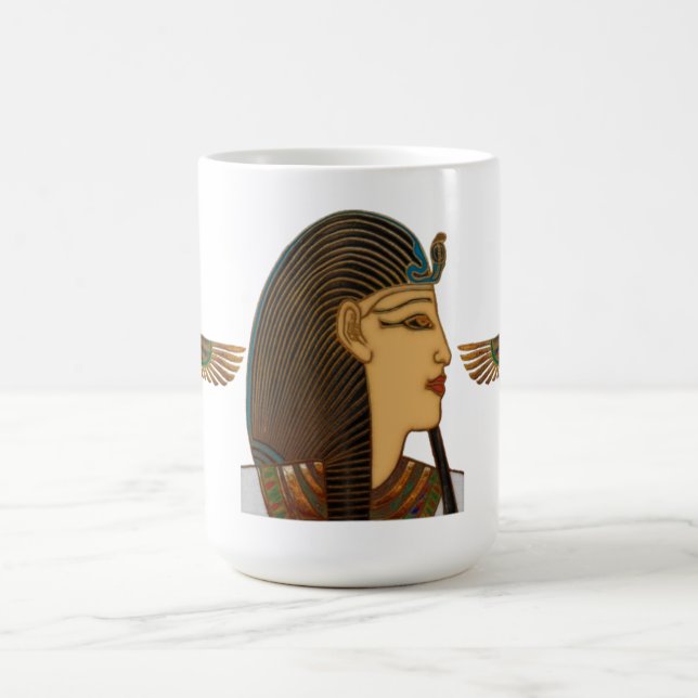 Pharaoh Egyptens folkkonst Kaffemugg (Center)