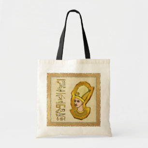 Pharaoh Hieroglyphics Egyptian Folk Art Bag Tygkasse