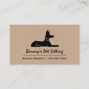 Pharaoh Hound Egyptisk Hieroglyph-Hund Visitkort