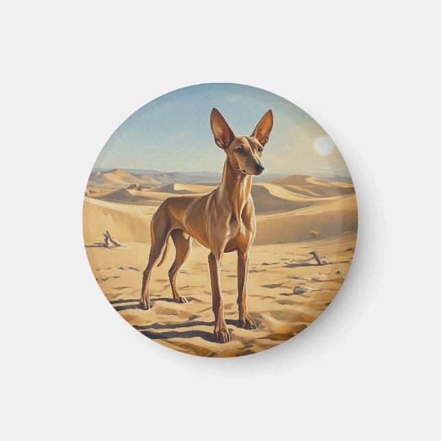 Pharaoh Hound Magnet (Framsidan)
