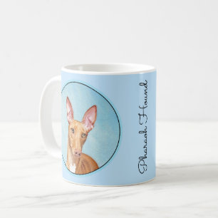 Pharaoh Hound-målning - Cute Original Hund Art Kaffemugg
