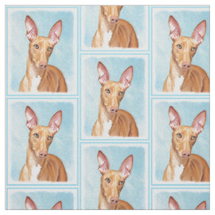 Pharaoh Hound-målning - Cute Original Hund Art Tyg