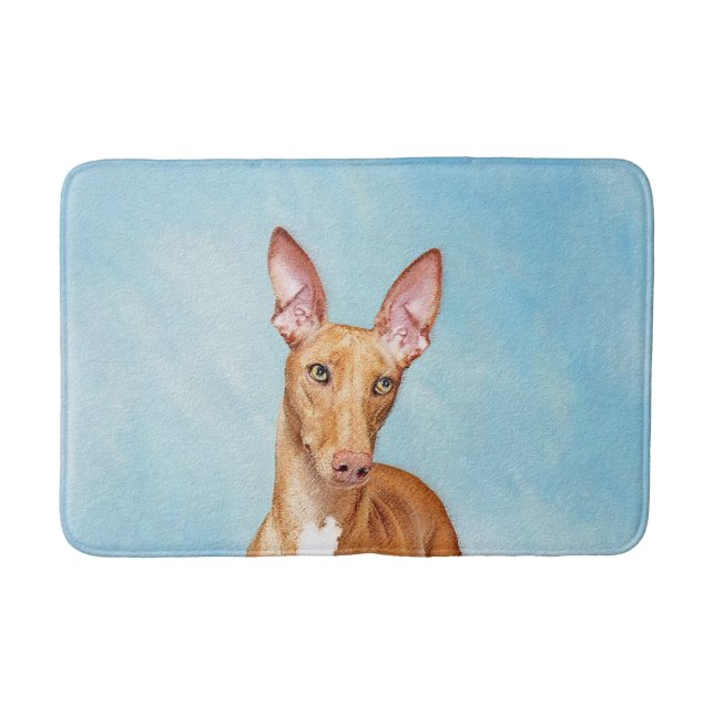 Pharaoh Hound Painting - Cute Original Hund Art Badrumsmatta (Framsidan)