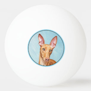 Pharaoh Hound Painting - Cute Original Hund Art Pingisboll