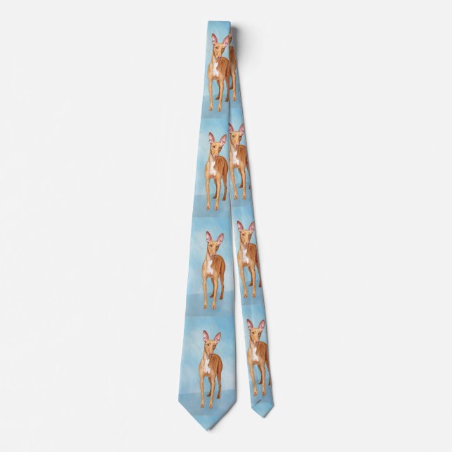Pharaoh Hound Painting - Cute Original Hund Art Slips (Framsida)