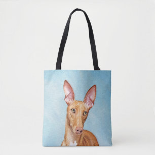 Pharaoh Hound Painting - Cute Original Hund Art Tygkasse