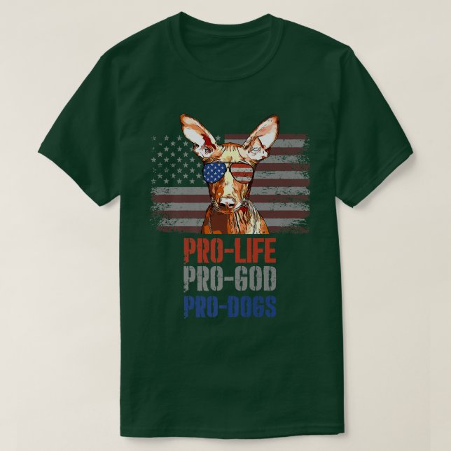 Pharaoh Hound Pro Life Pro God Pro Hundar Premium T Shirt (Design framsida)