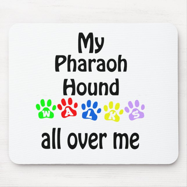 Pharaoh Hound Walks Design Musmatta (Framsidan)